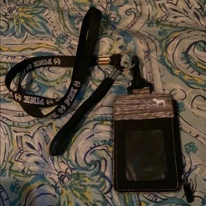 VS PINK Keychain Wallet